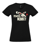 Powder Monkey #01 | Ladies V-Neck T-Shirt